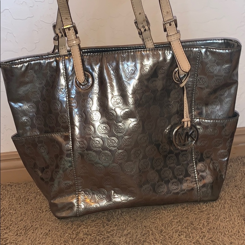 Michael Kors Silver Purse